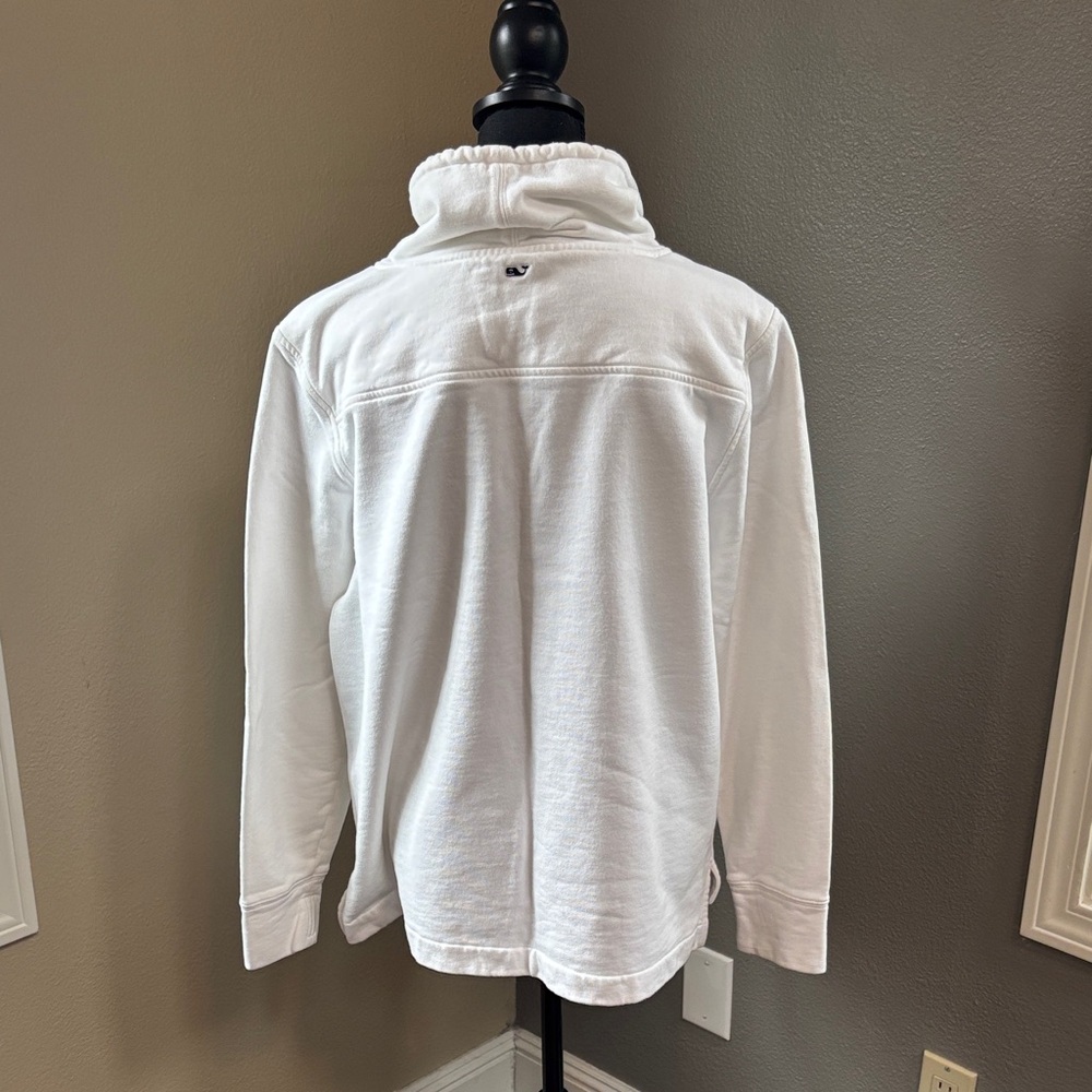 Vineyard Vines White Drawstring Pullover - image 5